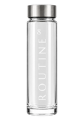 Routine8 Trinkflasche aus Glas